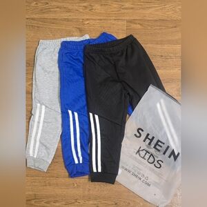 SHEIN KIDS Sweatpants (3 Pairs)